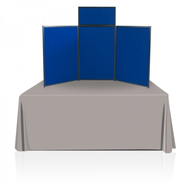 Tabletop Panel Display 6 ft. ( Blue) 